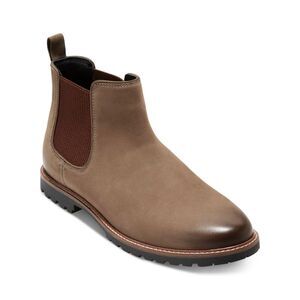 COLE HAAN Mens Brown Padded Goring Midland Round Toe Chelsea Boot 8.5 M